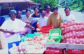 Cato Manor Small Business Fair Steering Committee Members visit a local businessman.
