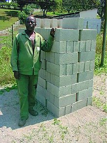 Nzama's Concrete Blockmaking